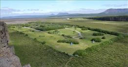 Tjaldstæðið í Ásbyrgi