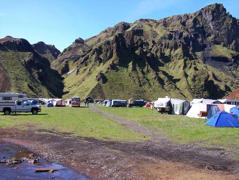 Þakgil Campsite